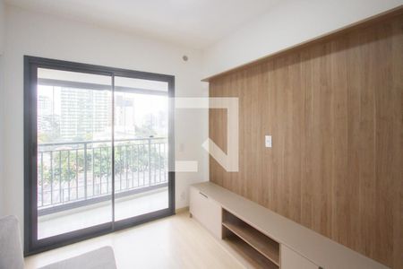 Sala de apartamento à venda com 1 quarto, 25m² em Santo Amaro, São Paulo