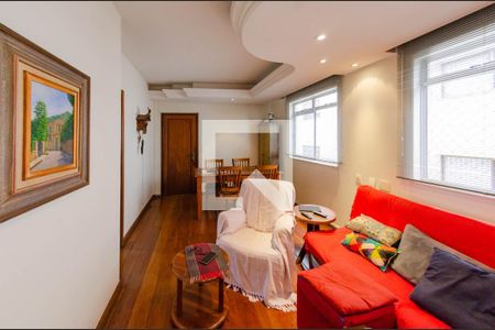 Sala de apartamento à venda com 3 quartos, 100m² em Vila Paris, Belo Horizonte