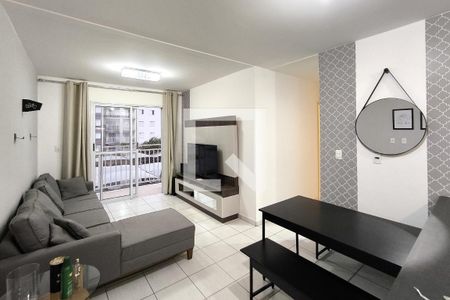 Sala de apartamento à venda com 2 quartos, 62m² em Jardim Tamoio, Jundiaí