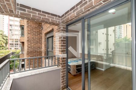 Sacada de kitnet/studio à venda com 1 quarto, 25m² em Indianópolis, São Paulo