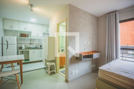 Sala / Quarto de apartamento à venda com 1 quarto, 30m² em Vila Monte Alegre, São Paulo