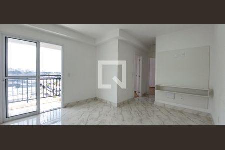 Sala de apartamento para alugar com 2 quartos, 57m² em Vila Metalúrgica, Santo André