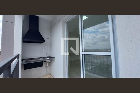 Varanda gourmet de apartamento para alugar com 2 quartos, 57m² em Vila Metalúrgica, Santo André