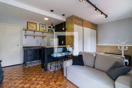 Apartamento à venda com 40m², 1 quarto e 1 vagaSala