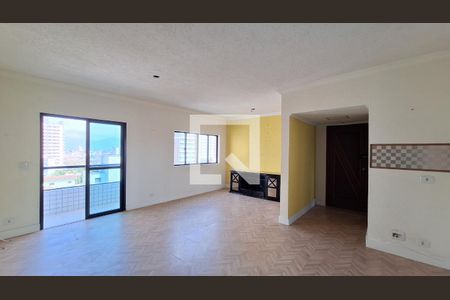 Sala de apartamento para alugar com 4 quartos, 158m² em Canto do Forte, Praia Grande