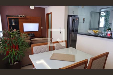 Sala de apartamento à venda com 4 quartos, 89m² em Novo Eldorado, Contagem