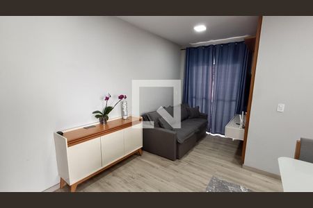 Sala de apartamento para alugar com 2 quartos, 47m² em Caguaçu, Sorocaba