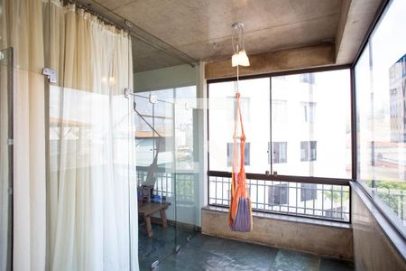 sala/varanda de apartamento à venda com 4 quartos, 200m² em Santa Efigênia, Belo Horizonte