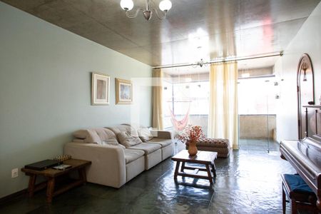 sala de apartamento à venda com 4 quartos, 200m² em Santa Efigênia, Belo Horizonte