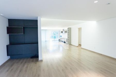 sala de casa de condomínio à venda com 4 quartos, 418m² em Alphaville Nova Lima, Nova Lima