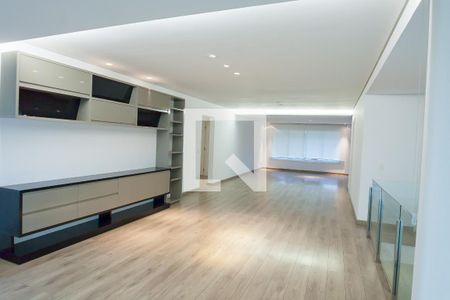 sala de casa de condomínio à venda com 4 quartos, 418m² em Alphaville Nova Lima, Nova Lima