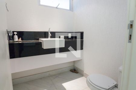 Lavabo de casa de condomínio à venda com 4 quartos, 418m² em Alphaville Nova Lima, Nova Lima