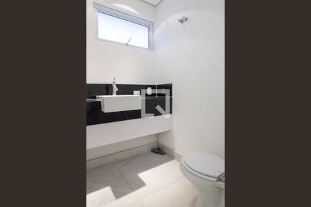 Lavabo de casa de condomínio à venda com 4 quartos, 418m² em Alphaville Nova Lima, Nova Lima