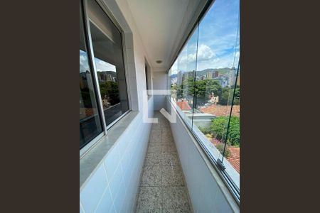 varanda de apartamento à venda com 3 quartos, 93m² em São Pedro, Belo Horizonte