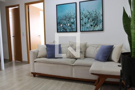 Sala de apartamento para alugar com 2 quartos, 43m² em Alphaville Araguaia, Goiânia