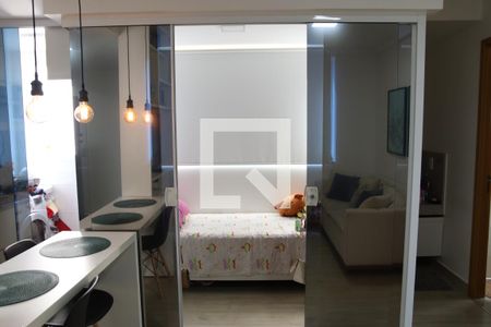 Sala de apartamento para alugar com 2 quartos, 43m² em Alphaville Araguaia, Goiânia