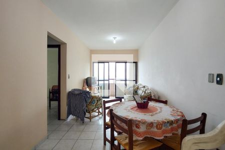 Sala de apartamento para alugar com 1 quarto, 60m² em Maracanã, Praia Grande