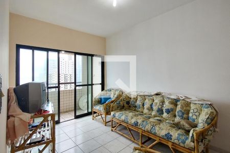 Sala de apartamento para alugar com 1 quarto, 60m² em Maracanã, Praia Grande