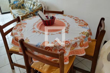 Sala de apartamento para alugar com 1 quarto, 60m² em Maracanã, Praia Grande