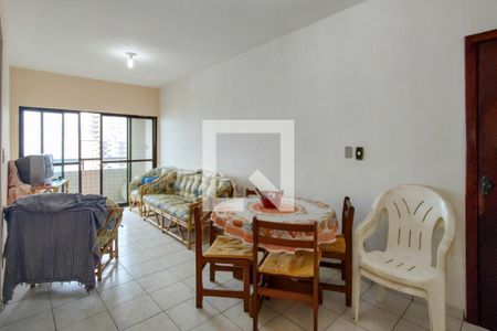 Sala de apartamento para alugar com 1 quarto, 60m² em Maracanã, Praia Grande