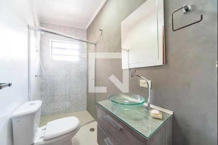 banheiro Social de apartamento para alugar com 2 quartos, 57m² em Vila Cecília Maria, Santo André