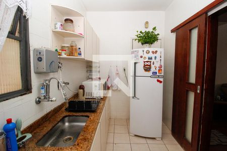 Cozinha  de apartamento à venda com 3 quartos, 90m² em Graça, Belo Horizonte