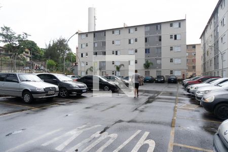 Fachada do bloco de apartamento à venda com 2 quartos, 52m² em Europa, Contagem