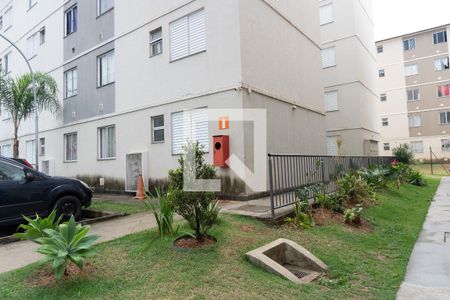 Fachada do bloco de apartamento à venda com 2 quartos, 52m² em Europa, Contagem