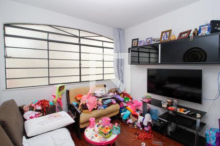 Sala de apartamento à venda com 3 quartos, 90m² em Cidade Nova, Belo Horizonte