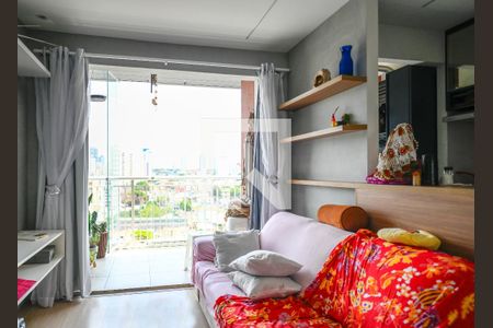 Sala de apartamento para alugar com 2 quartos, 53m² em Vila Dom Pedro I, São Paulo