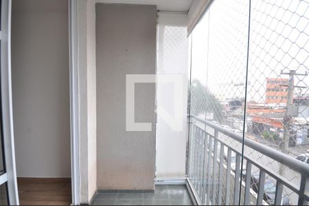 Sacada da Sala de apartamento para alugar com 2 quartos, 49m² em Vila Guilherme, São Paulo