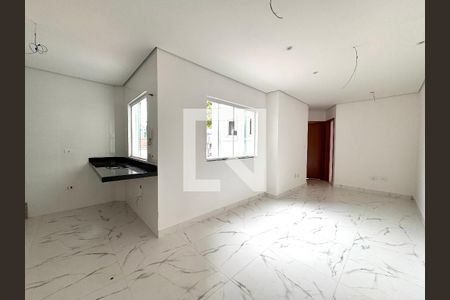 Sala de apartamento à venda com 2 quartos, 112m² em Jardim das Maravilhas, Santo André