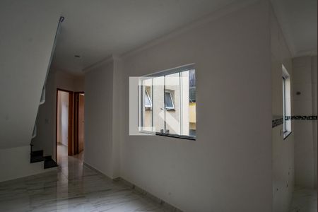 Sala de apartamento para alugar com 2 quartos, 91m² em Vila Homero Thon, Santo André