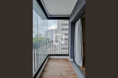 Varanda de apartamento à venda com 1 quarto, 27m² em Vila Mariana, São Paulo