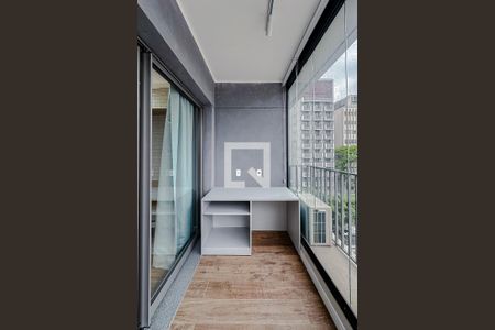 Varanda de apartamento à venda com 1 quarto, 27m² em Vila Mariana, São Paulo