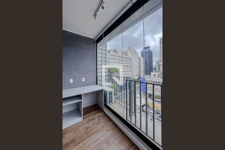 Varanda de apartamento à venda com 1 quarto, 27m² em Vila Mariana, São Paulo