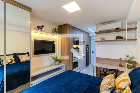 Studio de kitnet/studio para alugar com 1 quarto, 24m² em Santa Ifigênia, São Paulo