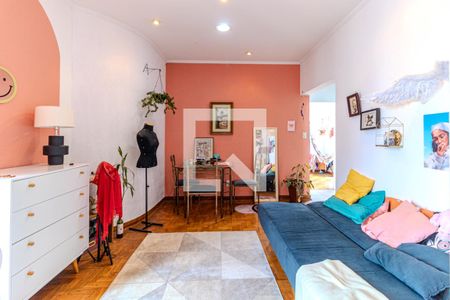 Sala de apartamento à venda com 1 quarto, 58m² em Campos Elíseos, São Paulo