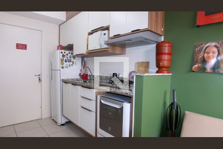 Sala e Cozinha de apartamento à venda com 1 quarto, 26m² em Vila Ema, São Paulo