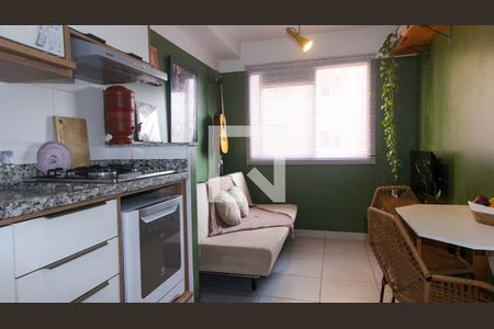 Sala  de apartamento à venda com 1 quarto, 26m² em Vila Ema, São Paulo