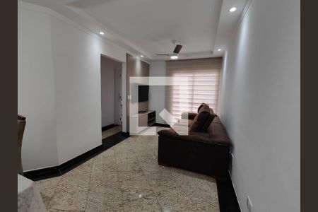 Sala de apartamento à venda com 3 quartos, 76m² em Chácara Santo Antônio (zona Leste), São Paulo