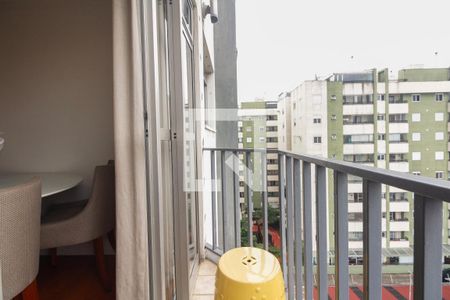 Varanda  de apartamento à venda com 2 quartos, 60m² em Chácara Califórnia, São Paulo