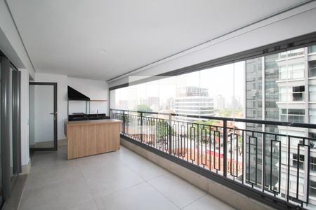 Varanda  de apartamento à venda com 3 quartos, 149m² em Moema, São Paulo