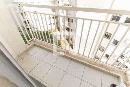 Varanda da Sala de apartamento para alugar com 2 quartos, 50m² em Vila Nova Curuca, São Paulo