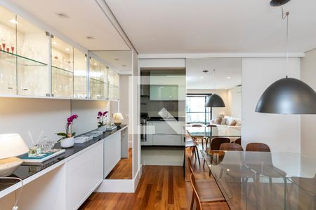 Sala de apartamento à venda com 3 quartos, 93m² em Cidade Monções, São Paulo