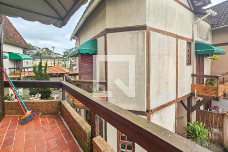 Varanda Quarto 1 de casa de condomínio para alugar com 3 quartos, 180m² em Enseada, Guarujá