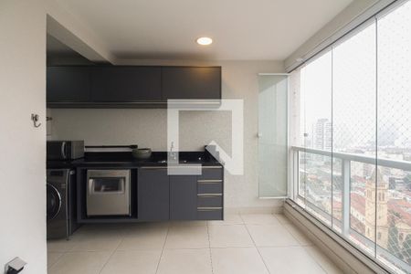 Varanda  de apartamento à venda com 2 quartos, 64m² em Tatuapé, São Paulo