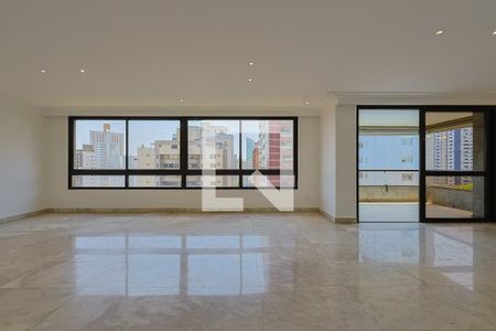 Sala de apartamento à venda com 4 quartos, 252m² em Savassi, Belo Horizonte