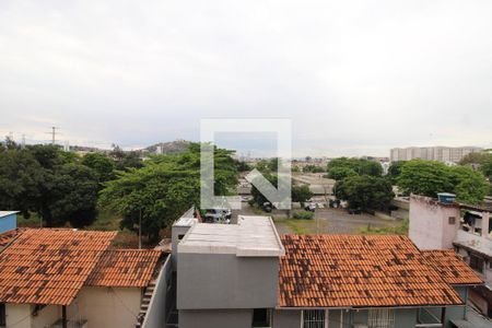 Vista da sala de apartamento para alugar com 3 quartos, 90m² em Del Castilho, Rio de Janeiro