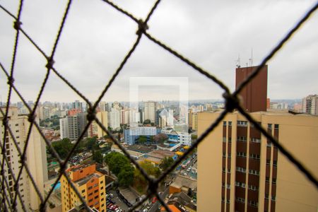 Vista da sala de apartamento para alugar com 3 quartos, 89m² em Vila Santa Teresa, Santo André